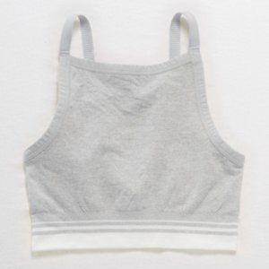Aerie Chill Play Move Seamless High Neck Sports Bra